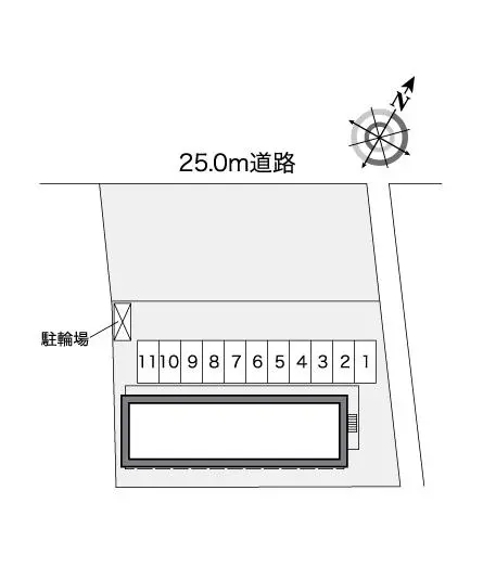 ★手数料０円★榛原郡吉田町住吉　月極駐車場（LP）